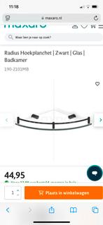 Maxaro glazenhoek shampoo houder douche, Overige typen, Nieuw, Minder dan 100 cm, 25 tot 50 cm