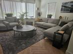 Urban sofa Lausanne hoekbank + fateuil + hocker, Ophalen, Zo goed als nieuw, Stof