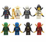 Set van Ninjago minifiguren let op geen officiële Lego!, Ophalen of Verzenden, Nieuw, Overige merken