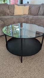 IKEA VITTSJÖ salontafel (rond), Huis en Inrichting, Tafels | Salontafels, Ophalen, Gebruikt, 50 tot 100 cm, Rond