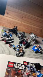 Legi star wars 8x microfighters MET BOEKJES! (Niet alle), Gebruikt, Lego, Ophalen