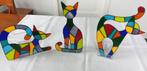 Mozaïek katten glas in lood, Ophalen of Verzenden, Nieuw