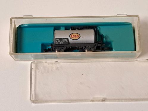 Atlas ketelwagon Esso, art. 2471, Hobby en Vrije tijd, Modeltreinen | N-Spoor, Zo goed als nieuw, Wagon, Gelijkstroom, Overige merken