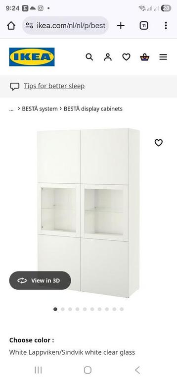 Ikea Besta display cabinets - afbeelding 1