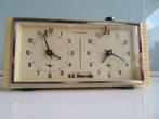 Vintage SCHAAKKLOK BAKELIET D.C. Oisterwijk Jantar, Antiek en Kunst, Antiek | Klokken, Ophalen of Verzenden