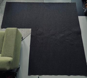 Sisal vloerkleed zwart 220x240 minus 90x123 beschikbaar voor biedingen