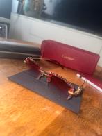Cartier Custom Diamond Cut origineel, Zonnebril, Nieuw, Rood, Ophalen