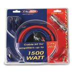 Caliber CPK20D - Kabel kit - 1500 watt, Auto diversen, Autospeakers, Nieuw, Verzenden