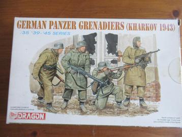 German Panzer Grenadiers - Kharkov 1943 (Dragon 1/35) beschikbaar voor biedingen
