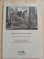 Brieven van Guido de Bres., Ophalen, Guido de Bres