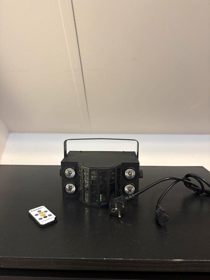 BeamZ StrobeDerby 2-in-1 LED Lichteffect, Muziek en Instrumenten, Licht en Laser, Zo goed als nieuw, Licht, Geluidgestuurd, Kleur