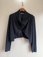 Cora Kemperman zwart kort vestje / jasje / bolero | mt XL, Zwart, Maat 46/48 (XL) of groter, Ophalen of Verzenden, Korte mouw