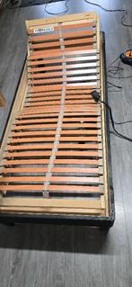 elektrische verstelbare lattenbodem 80x200, Ophalen, Gebruikt, Eenpersoons, 80 cm
