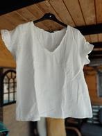 Guts & Gusto witte katoenen blouse maat S, Maat 38/40 (M), Guts & Gusto, Verzenden, Wit