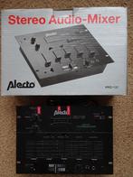 Alecto PRO-137 Stereo Audio Mixer, Muziek en Instrumenten, Ophalen of Verzenden, Gebruikt, 5 tot 10 kanalen, Microfooningang