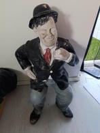 Laurel en Hardy grote pop decoratie verzameling, Ophalen of Verzenden, Gebruikt, Overige materialen, Mensenbeeld