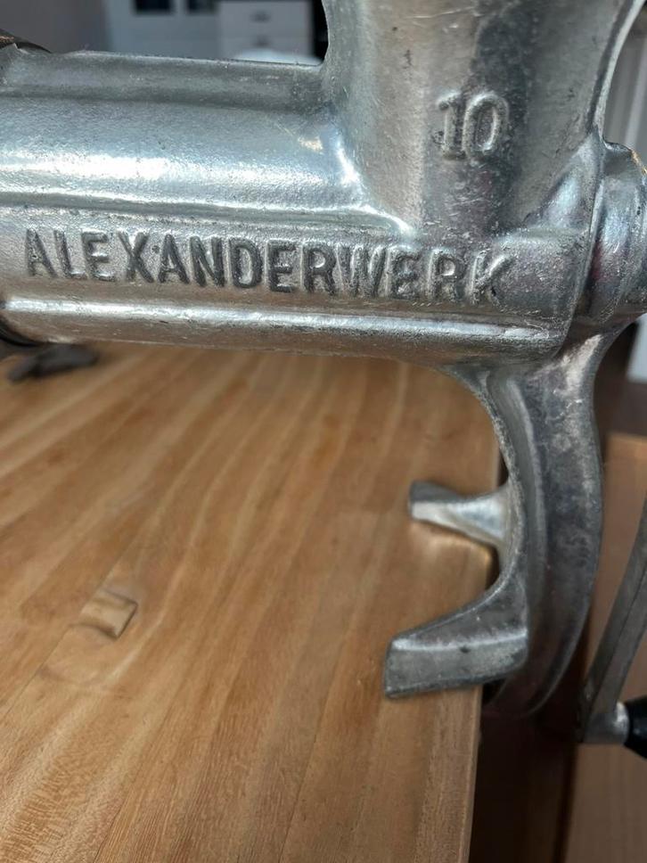 Vleesmolen, Huis en Inrichting, Keuken | Keukenbenodigdheden, Gebruikt, Ophalen of Verzenden