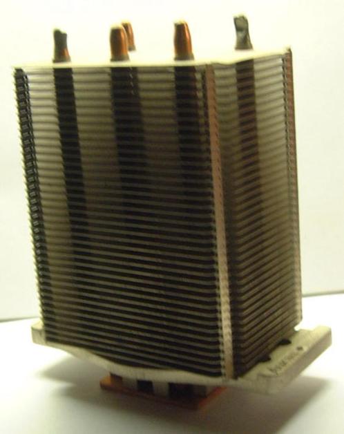 Koelblok koelelement heatsink cooler koper element radiator, Hobby en Vrije tijd, Elektronica-componenten, Zo goed als nieuw, Ophalen of Verzenden