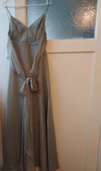 Lichtgroene/blauwe galajurk - Maat S, Kleding | Dames, Ophalen of Verzenden, Zo goed als nieuw, Maat 36 (S), Groen