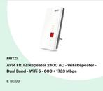 Te koop Fritzbox WIFI versterker, Computers en Software, Routers en Modems, Ophalen of Verzenden, Zo goed als nieuw