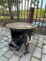Vuurduveltje, Ophalen of Verzenden, Zo goed als nieuw, Hout, Gaskachel