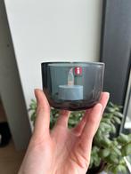 Iittala Valkea Candle Holder 60 mm – Grey, Ophalen of Verzenden, Zo goed als nieuw, Overige materialen, Minder dan 25 cm