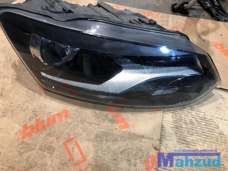 VW POLO 6R Rechts rechter koplamp (engels), Auto-onderdelen, Verlichting, Volkswagen, Gebruikt, Ophalen of Verzenden
