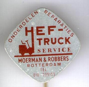 Heftruck service Moerman blik speldje ( F_024 ) beschikbaar voor biedingen
