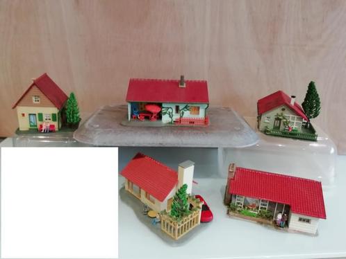 HO huizen deel 2 (498), Hobby en Vrije tijd, Modeltreinen | H0, Gebruikt, Brug, Tunnel of Gebouw, Gelijkstroom of Wisselstroom