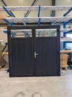 Garagedeur openslaand onderhoudsvrij, Ophalen, Glas, 120 cm of meer, 215 cm of meer