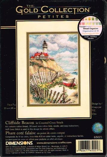 Cado sale dimensions borduurpakket, cliffside beacon beschikbaar voor biedingen