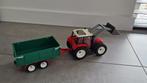 Playmobil tractor met aanhangwagen, Ophalen of Verzenden, Gebruikt