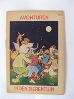 Oud klein prentenboekje: Avonturen In den dierentuin, 1950, Antiek en Kunst, Antiek | Boeken en Bijbels, Ophalen of Verzenden