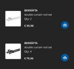 Ikea gordijnroede, Ophalen, Gebruikt, Minder dan 100 cm