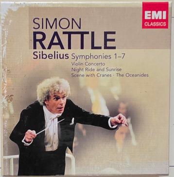 Sir Simon Rattle - Sibelius Symfonieën 1-7 (Boxset) beschikbaar voor biedingen