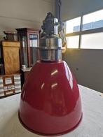 hanglamp, rood, groot 42cm, Huis en Inrichting, Lampen | Hanglampen, Ophalen, Gebruikt, Industriele, 50 tot 75 cm