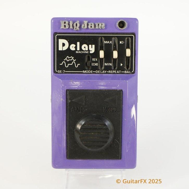 Multivox Big Jam SE-7 Delay Machine Analog Delay with MN3011, Muziek en Instrumenten, Effecten, Gebruikt, Chorus, Ophalen of Verzenden