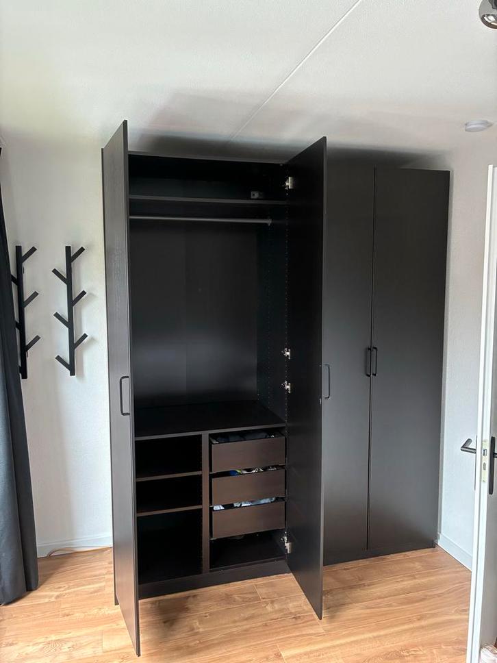 Pax kast 2x2.36 meter (gedemonteerd), Huis en Inrichting, Kasten | Kledingkasten, Gebruikt, 200 cm of meer, 50 tot 75 cm, Met lade(s)