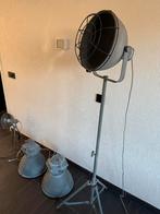 Lampen Set: Staande lamp, Eettafel lampen & Dressoir lamp, Huis en Inrichting, Ophalen, Gebruikt, Industrieel, Metaal