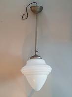 Vintage Art Deco Hanglamp - Stijlvolle Verlichting, Huis en Inrichting, Lampen | Hanglampen, Ophalen, 50 tot 75 cm, Zo goed als nieuw