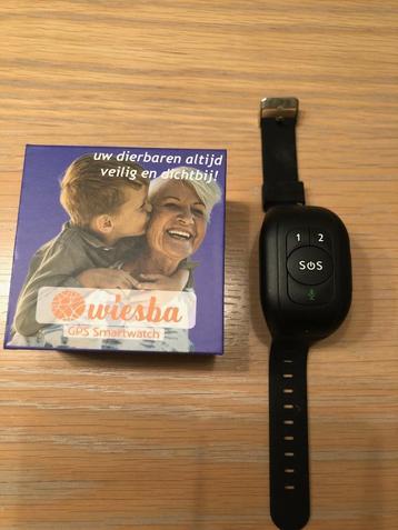 Wiesba WB62S  SOS alarm GPS smart horloge senioren / ouderen beschikbaar voor biedingen