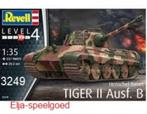 Modelbouw Revell 1:35 TIGER II Ausf.B Tank 3249 modelbouw, Hobby en Vrije tijd, Modelbouw | Auto's en Voertuigen, 1:32 tot 1:50