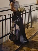 Trouwjurk 2-delig, Kleding | Dames, Ophalen of Verzenden, Zo goed als nieuw, Wit, Trouwjurk