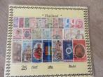 Postzegels Thailand diverse in mapje, Postzegels en Munten, Zuidoost-Azië, Ophalen of Verzenden, Gestempeld