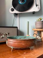 Antieke bloempot, Tuin en Terras, Bloempotten, Rond, Ophalen of Verzenden, Zo goed als nieuw, Aardewerk