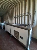 Horeca, buffet koel module., Huis en Inrichting, Keuken | Complete keukens, Ophalen of Verzenden, Zo goed als nieuw, Wit, Staal of Rvs