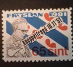 Nederland - 1981 streekpost FRIESLAND, Ophalen of Verzenden, Postfris