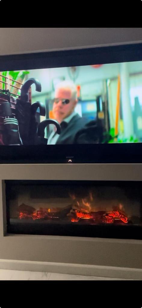 Faber inzethaard, Huis en Inrichting, Haarden, Zo goed als nieuw, Elektrische haard, Ophalen