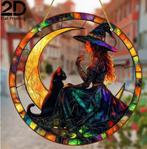 Raamhanger Heks met Kat, Tuin en Terras, Ophalen of Verzenden, Nieuw