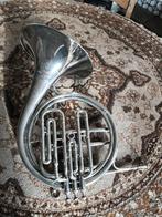 Unieke Majestic Dubbele Hoorn - Peeters & Zn Tilburg, Muziek en Instrumenten, Blaasinstrumenten | Hoorns, Ophalen of Verzenden